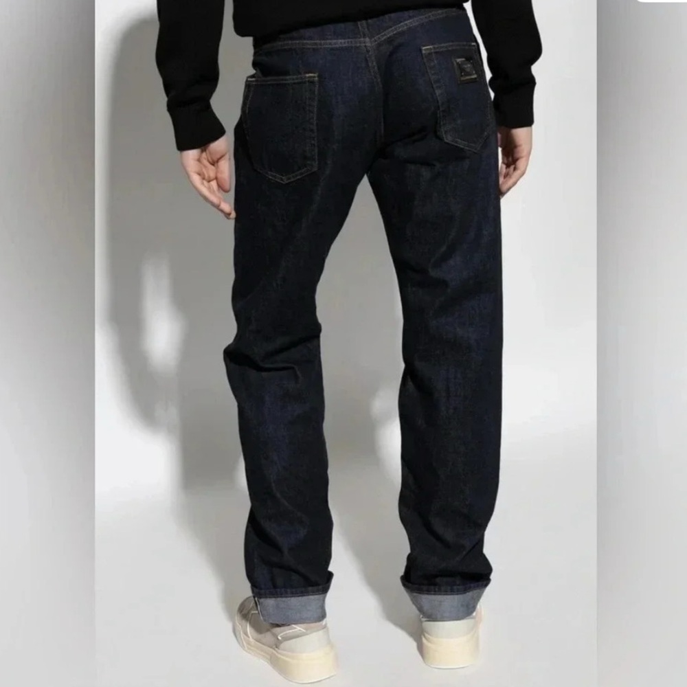 Dolce & Gabbana Dark Indigo Straight Jeans